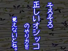 お漏らし男子のオシッコトレーニング, 日本語