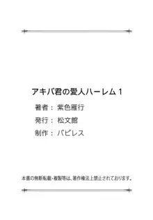 アキバ君の愛人ハーレム1, 日本語