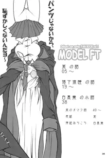 MODEL FT, 日本語