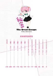 秘密 The Great Escape, 日本語