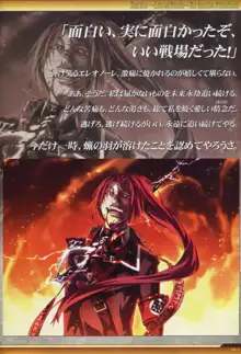 Dies irae Also - Acta est Fabula - Scharlachrot Grun - 同梱特典 Ein visuelles Facherbuch - 白本, 日本語