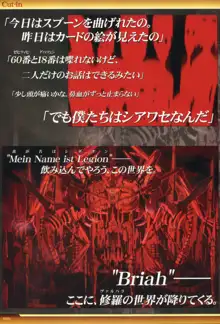 Dies irae Also - Acta est Fabula - Scharlachrot Grun - 同梱特典 Ein visuelles Facherbuch - 白本, 日本語