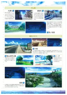 海空のフラグメンツ ビジュアルファンブック, 日本語