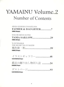 豺 Volume.2, 日本語