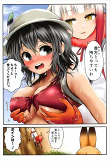 もし、かばんちゃんが巨乳だったら, 日本語