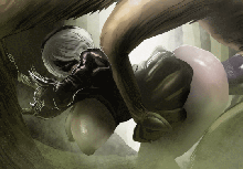 2B as a glitch, 日本語