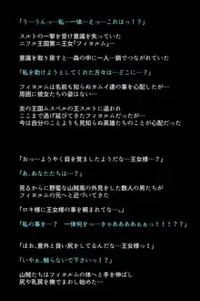 洗脳されてしまった王女と仲間たち, 日本語