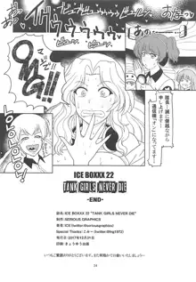 ICE BOXXX 22 "TANK GIRLS NEVER DIE", 日本語