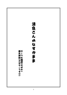 清良さんのなすがまま, 日本語