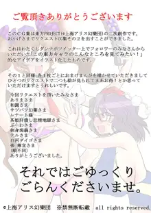 東方リクエストCG集 その2, 日本語