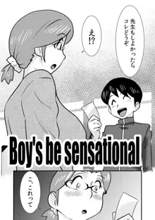 Boy's be sensational, 日本語