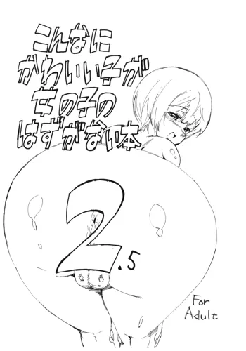 こんなにかわいい子が女の子のはずがない本 2.5, 日本語