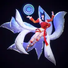 Ahri render, 日本語