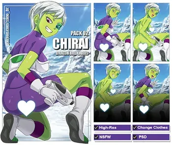 Chirai (Dragon Ball Super Broly) PACK 02 by Sano-BR, 日本語