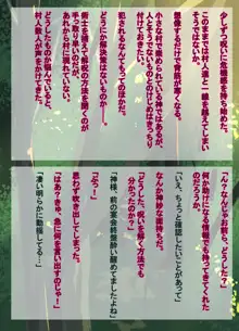 小さな村の守り神様が、村人達に犯される。, 日本語