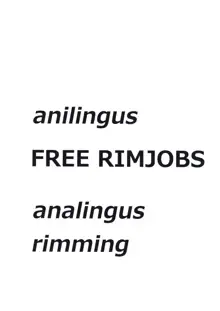 FREE RIMJOBS, 日本語