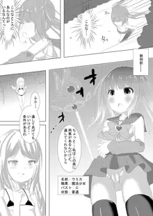 魔法少女ウミカ 触手凌辱洗脳, 日本語