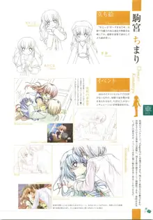 clover heart's visual fan book, 日本語