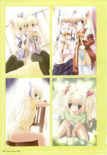 clover heart's visual fan book, 日本語