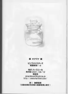 ビンズメシスターズ 瓶詰妹達1-B, 日本語