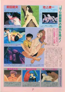 美少女アニメ大全集 - アダルトアニメビデオカタログ1991, 日本語