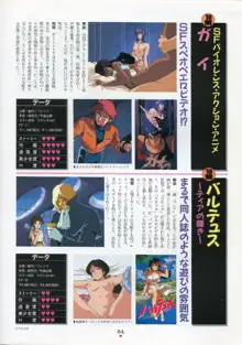 美少女アニメ大全集 - アダルトアニメビデオカタログ1991, 日本語