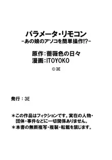 パラメータ・リモコン -あの娘のアソコを簡単操作!?- 2, 日本語