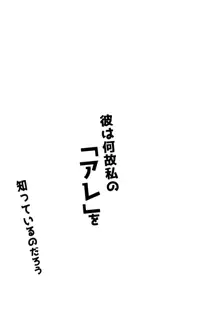 彼は何故私の「アレ」を知っているのだろう, 日本語