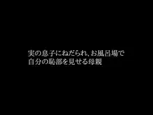 近親相姦 実の息子と肉体関係をもつイケない母親, 日本語