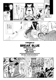 CHRONICLE OF BREAK BLUE, 日本語