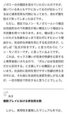 本当に正しいセックス 複数編, 日本語