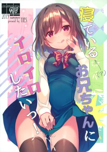 寝ている(?)お兄ちゃんにイロイロしたいっ!, 日本語