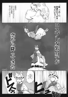 夏の東方まんがまつり グレート八雲藍VS藍様CJD, 日本語