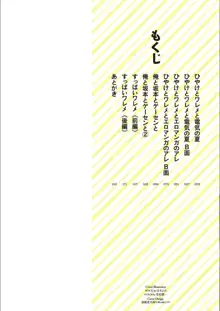 ひやけとワレメと電気の夏, 日本語