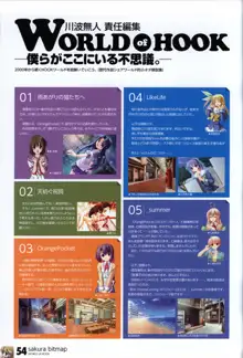 HOOKSOFT 10th ANNIVERSARY FANBOOK -さくらビットマップに巡り会うまで-, 日本語