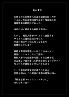 星5HGが競泳水着を着せられて性処理任務を強いられる本, 日本語