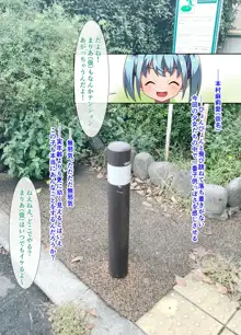 街中の極太ポールを尻穴でごっくん!? ～公衆肛拡『AR』好肛生写真集, 日本語