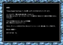 Chaos Angels - Test Case 01, 日本語