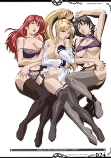 The Bible Black VISUAL ART WORKS, 日本語