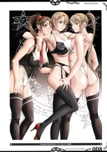 The Bible Black VISUAL ART WORKS, 日本語