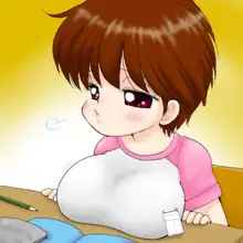 巨乳小学生ぷりんちゃん・11さいＨカップ, 日本語