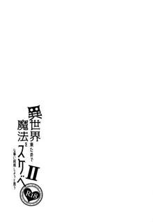 異世界来たので魔法をスケベな事に利用しようと思うII, 日本語