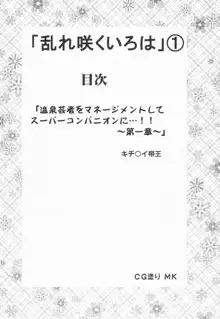 乱れ咲くいろは 1, 日本語