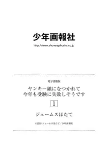 ヤンキー娘になつかれて今年も受験に失敗しそうです, 日本語