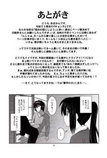 キョン子「雪山症候群?」, 日本語