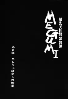 超先天性奴隷教師MEGUMI, 日本語