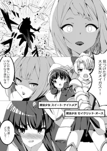 魔法少女VS快楽堕とし女, 日本語