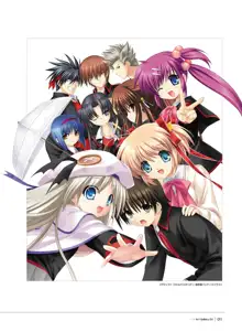 Little Busters! Ecstasy Perfect Visual Book, 日本語