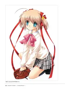 Little Busters! Ecstasy Perfect Visual Book, 日本語