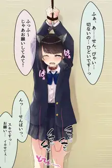 制服で縛られておもちゃ責め, 日本語